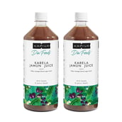 1 - Kapiva Karela Jamun Juice (Supports Healthy Blood Sugar),  Unflavoured (Pack of 2)  1 L 