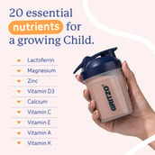5 - Supermilk Gritzo Growth+ for Boy 7 to 12 years,  175 g  Double Chocolate (Pack of 5)