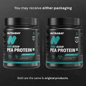 2 - Nutrabay Pure Pea Protein Isolate,  1.1 lb  Unflavoured 
