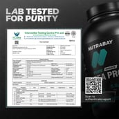 6 - Nutrabay Pure Pea Protein Isolate, 4.4 lb Unflavoured