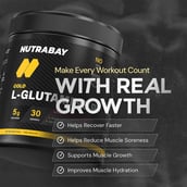 4 - Nutrabay Gold L-Glutamine, 0.39 lb Cola