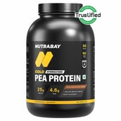1 - Nutrabay Gold Pea Protein, 4.4 lb Rich Chocolate Creme