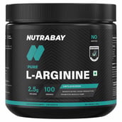 1 - Nutrabay Pure 100% L-Arginine Amino Acid, 0.55 lb