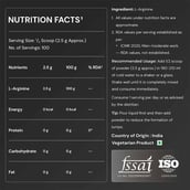 6 - Nutrabay Pure 100% L-Arginine Amino Acid, 0.55 lb