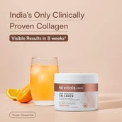 5 - HealthKart HK Vitals Skin Radiance Collagen, 100 g Orange