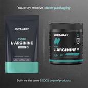 2 - Nutrabay Pure L-Arginine Amino Acid, 0.22 lb
