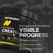 4 - Nutrabay Gold Micronised Creatine Monohydrate, Pineapple Ice Tea 0.55 lb