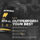 4 - Nutrabay Gold Beta Alanine, Lemon 0.26 lb