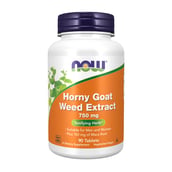 1 - Now Horny Goat Weed Extract (750 mg), 90 tablet(s)