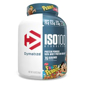 1 - Dymatize ISO 100 Whey Protein Isolate, 5 lb Fruity Pebbles