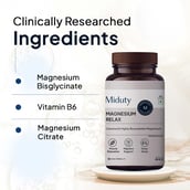 2 - Miduty Magnesium Relax,  Unflavoured  60 capsules 