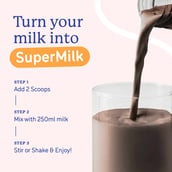 8 - Supermilk Gritzo Growth for Girl 10 to 12 years,  800 g  Double Chocolate