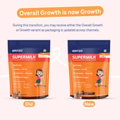 2 - Supermilk Gritzo Growth for Girl 7 to 9 years, 800 g Double Chocolate