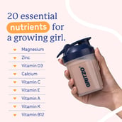 7 - Supermilk Gritzo Growth for Girl 7 to 9 years, 800 g Double Chocolate