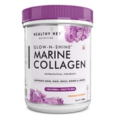 1 - HealthyHey Nutrition Marine Collagen Powder, 200 g Orange