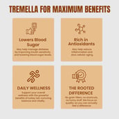 4 - Rooted Active Naturals Tremella Organic Mushroom Extract, 45 g