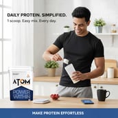 5 - AS-IT-IS Nutrition ATOM PWR Whey Protein XL,  8.8 lb  Double Rich Chocolate 