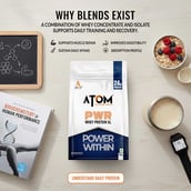 12 - AS-IT-IS Nutrition ATOM PWR Whey Protein XL,  2.2 lb  Dubai Kunafa 