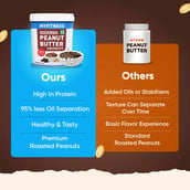 4 - Myfitness by brnd.me Chocolate Peanut Butter, 1.25 kg Crunchy