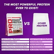 10-(3 - GNC Pro Performance Power Protein, 1 lb Double Rich Chocolate