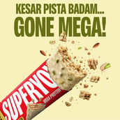 4 - Superyou Mega Protein Wafer, 6 bar(s) Kesar Pista Badam