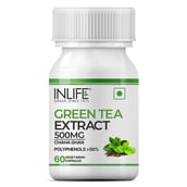 2 - INLIFE Green Tea Extract (500mg), 60 veggie capsule(s) Unflavoured