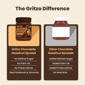 6 - Supermilk Gritzo Growth for Boy/Girl 2-6 years, 400 g Chocolate with Spread