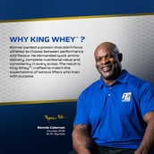5 - Ronnie Coleman King Whey Protein, 2 lb Coffee Toffee