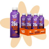 1 - Yogabar 26g Protein Shake, 6 Piece(s)/Pack Double Chocolate