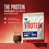 3 - MuscleBlaze Yeast Protein, 2.2 lb Rich Chocolate