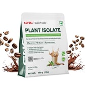 1 - GNC Plant Protein Isolate, 1 lb Coffee