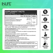 6 - INLIFE Magnesium Glycinate with Zinc Picolinate, Unflavoured 120 capsules