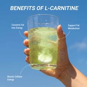 5 - MuscleBlaze L-Carnitine - 2000mg Effervescent, 20 tablet(s) Key Lime