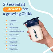 6 - Supermilk Gritzo Growth Unsweetened for Boy/Girl 2-6 Yrs, 300 g Creamy Vanilla