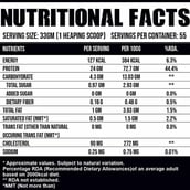 3 - Ripped Up Nutrition Whey Pro,  4 lb  Birthday Cake 