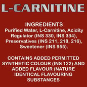 5 - Ripped Up Nutrition Liquid L-Carnitine 3500mg, 450 ml Orange Mango