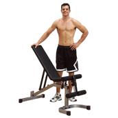 Body Solid Powerline Flat/Incline/Decline Bench (PFID130X)