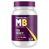 MuscleBlaze Women Iso-Whey, 2.2 lb Chocolate