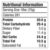 2 - RiteBite Max Protein Bar, 6 Piece(s)/Pack Honey Lemon