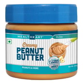 1 - HealthKart Peanut Butter Fortified with Vitamins & Minerals Unsweetened OP,  0.250 kg  Creamy 