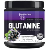 Nutrition Planet Glutamine,  0.76 lb  Black Currant 