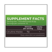 supplement - Nutrition Planet Citrulline Malate,  0.22 lb  Green Apple 