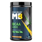 2 - MuscleBlaze BCAA 6000,  0.88 lb  Tangy Orange 