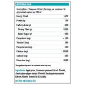 nutritionfact - HealthKart Apple Cider Vinegar with Mother NZ,  0.5 L  Cumin, Fennel, Carom Seeds 