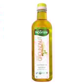 2 - Nouriza Cold Pressed Organic Groundnut Oil, 1 L