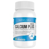Maxgars Calcium Plus,  60 capsules  Unflavoured 