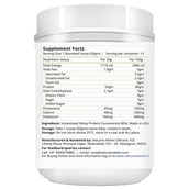 supplementinfo - Natures Velvet Keto Protein, 0.88 lb Unflavoured