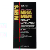 3 - GNC Mega Men,  200 tablet(s)  Unflavoured 