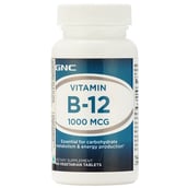 1 - GNC Vitamin B 12 (1000mcg),  100 tablet(s)  Unflavoured 