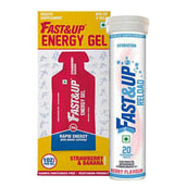 1 - Fast & Up Energy Gel & Hydration Reload,  2 Piece(s)/Pack  Strawberry & Banana + Berry 